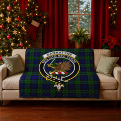 Bannatyne Tartan Crest Quilt