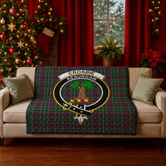 Crosbie Tartan Crest Quilt