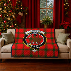 Darroch (Gourock) Tartan Crest Quilt