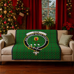 Don Tartan Crest Quilt