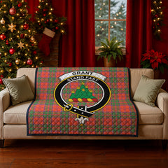 Grant Ancient Tartan Crest Quilt