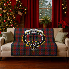 Leith Tartan Crest Quilt