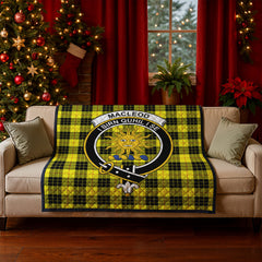 MacLeod of Lewis Modern Tartan Crest Quilt