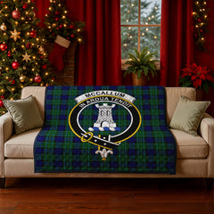 McCallum Modern Tartan Crest Quilt