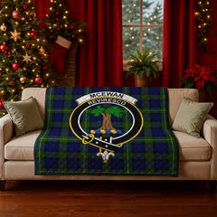McEwan Modern Tartan Crest Quilt
