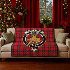 McGillivray Modern Tartan Crest Quilt