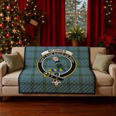 McInnes Ancient Tartan Crest Quilt