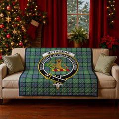 McThomas Ancient Tartan Crest Quilt