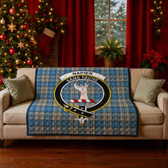 Napier Ancient Tartan Crest Quilt