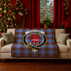 Pentland Tartan Crest Quilt