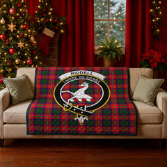 Riddell Tartan Crest Quilt