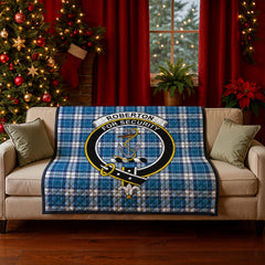 Roberton Tartan Crest Quilt