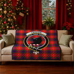 Tweedie Tartan Crest Quilt
