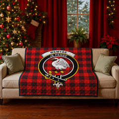 Wemyss Modern Tartan Crest Quilt