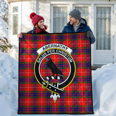 Abernathy Tartan Crest Quilt