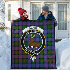 Blair Modern Tartan Crest Quilt
