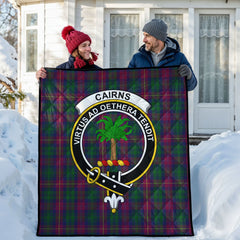 Cairns Tartan Crest Quilt
