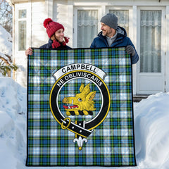 Campbell Dress Tartan Crest Quilt