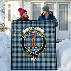 Clark Ancient Tartan Crest Quilt