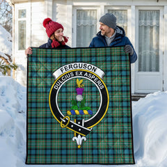 Ferguson Ancient Tartan Crest Quilt