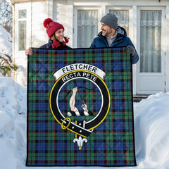 Fletcher Ancient Tartan Crest Quilt