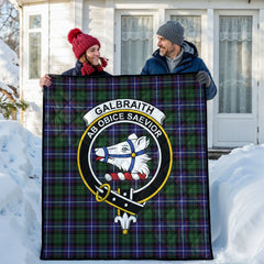 Galbraith Modern Tartan Crest Quilt