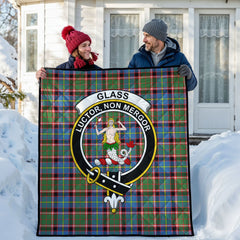 Glass Tartan Crest Quilt