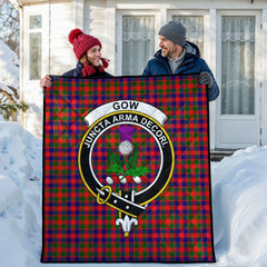 Gow (of Skeoch) Tartan Crest Quilt