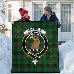 Halkett Tartan Crest Quilt