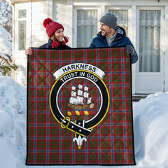 Harkness Dress Tartan Crest Quilt