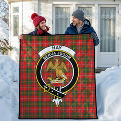 Hay Modern Tartan Crest Quilt