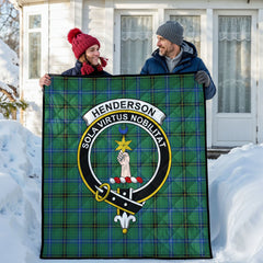 Henderson Ancient Tartan Crest Quilt