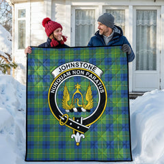 Johnstone Ancient Tartan Crest Quilt
