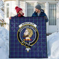 Kirkcaldy Tartan Crest Quilt
