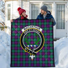 MacArthur - Milton Tartan Crest Quilt