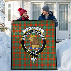 MacGregor Ancient Tartan Crest Quilt
