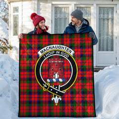 MacNaughten Tartan Crest Quilt