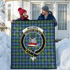 MacNeil of Barra Ancient Tartan Crest Quilt