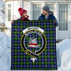 MacNeil of Barra Modern Tartan Crest Quilt