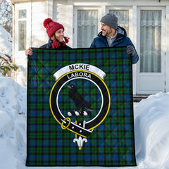 McKie Tartan Crest Quilt
