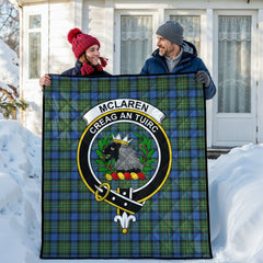 McLaren Ancient Tartan Crest Quilt