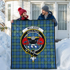 McLeod of Harris Ancient Tartan Crest Quilt