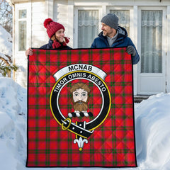 McNab Modern Tartan Crest Quilt