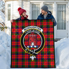 McNaughten Tartan Crest Quilt