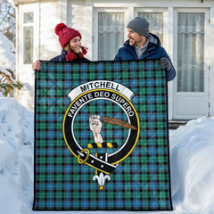 Mitchell Ancient Tartan Crest Quilt
