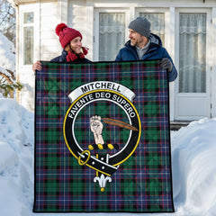 Mitchell Modern Tartan Crest Quilt