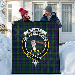 Mitchell Tartan Crest Quilt