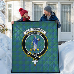 Montgomery Ancient Tartan Crest Quilt