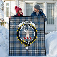 Napier Modern Tartan Crest Quilt