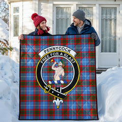 Pennycook Tartan Crest Quilt